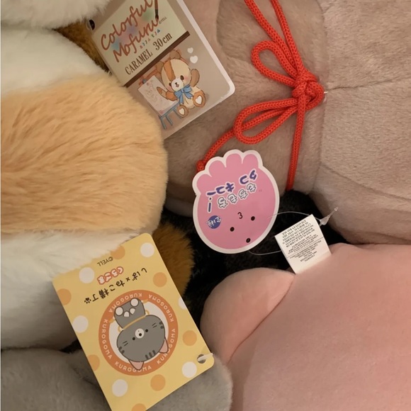 kurogoma octopus bear round 1 japanese plush stuff animals lot - Picture 4 of 4